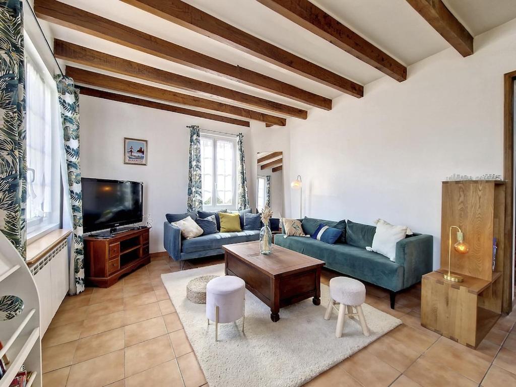 Maison Au Coeur D'Arcangues, Proximite De Biarritz Luaran gambar