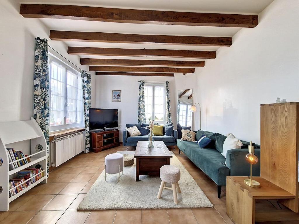 Maison Au Coeur D'Arcangues, Proximite De Biarritz Luaran gambar